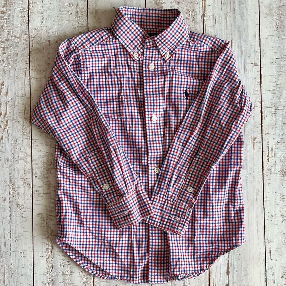 BUNDLE long sleeve button down 3T